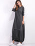 Full Size Long Sleeve Sweatshirt Dress - Littles Collection 