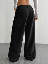 women_fashion - littlescollectionWomen pantsWide - Leg Bold Silhouette Corduroy Pantsjeans pant