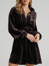 Velvet Mini Dress - Littles Collection 