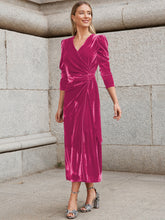 Velvet winter Christmas dress ling dress for women 