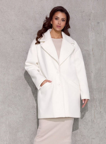 women_fashion - littlescollectionCoats JacketsBetty Oversized Short Jacket With Dropped ShoulderMatterhorn_Color_beige