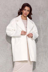 women_fashion - littlescollectionCoats JacketsBetty Oversized Short Jacket With Dropped ShoulderMatterhorn_Color_beige
