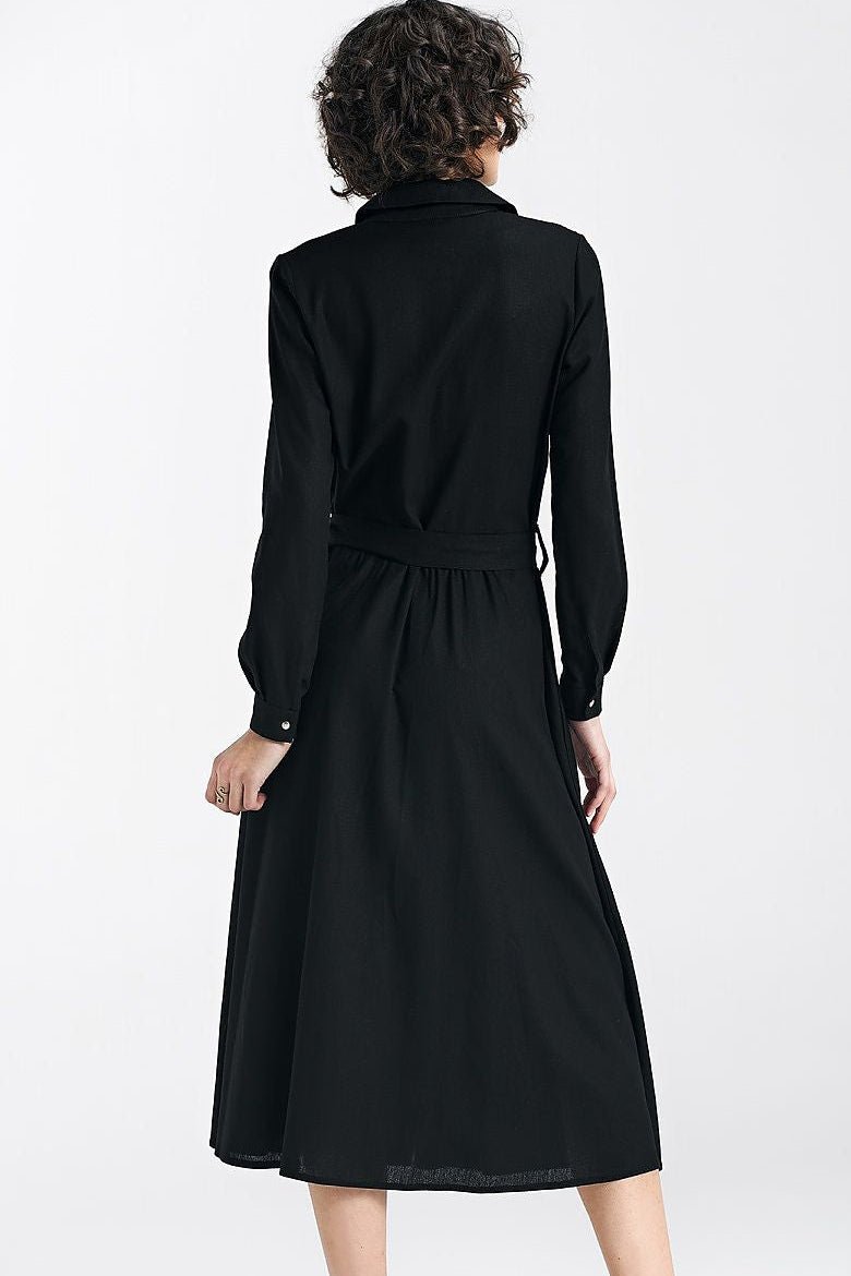 women_fashion - littlescollectionDressA - Line Nife Day Dress Button - Up With Side PocketsMatterhorn_ProductId_192967