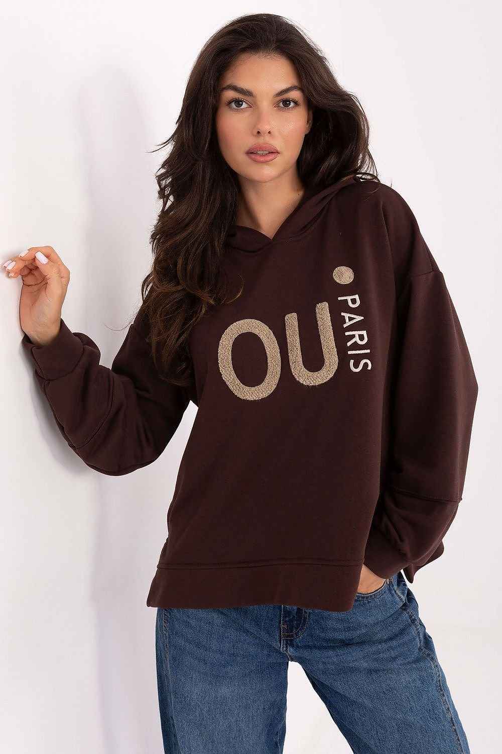 Embroidered Hoodie Cotton