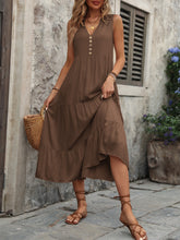 Ivy Lane Decorative Button Dress - Littles Collection 