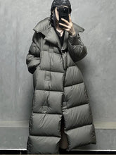 Puffer Thicken Warm Winter Long Quilted Padded Jacket 